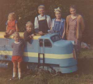 Diesel with family 1969